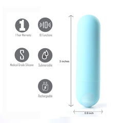Maia Jessi Bullet Vibrator - Blue
