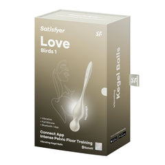 Satisfyer Love Birds 1 Vibrating Kegel Balls- White