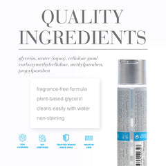 JO H2O Original Lube - 60 mL - Water Based Lubricant - 60 ml Bottle