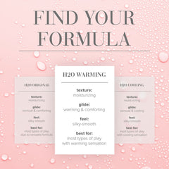 JO H2O Warming Lube - 120 mL - Water Based Warming Lubricant - 120 ml Bottle