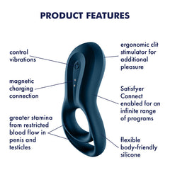 Satisfyer Epic Duo Vibrating Cock Ring