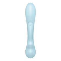 Satisfyer Triple Oh Rabbit + Wand Vibrator - Blue