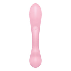 Satisfyer Triple Oh Rabbit + Wand Vibrator - Pink