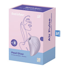 Satisfyer Pearl Diver Air-Pulse Vibrator - Violet