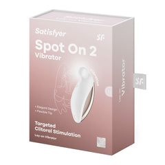 Satisfyer Spot On 2 Clit Stimulator - White