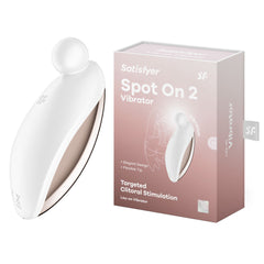 Satisfyer Spot On 2 Clit Stimulator - White