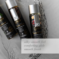 JO Gelato White Chocolate Raspberry Lube - 120 mL - White Chocolate Raspberry Flavoured Water Based Lubricant - 120 ml Bottle