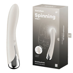 Satisfyer Spinning Vibe 1 Vibrator - Beige
