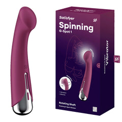 Satisfyer Spinning G-Spot 1 Vibrator - Red