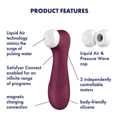 Satisfyer Pro 2 Generation 3 with App Control - Pink