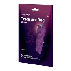 Satisfyer Treasure Sex Toy Bag XLarge - Violet