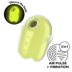 Satisfyer Glowing Ghost - Yellow Air Pulse Vibrator