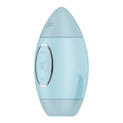 Satisfyer Mission Control Clitoris Stimulator Vibrator - Blue