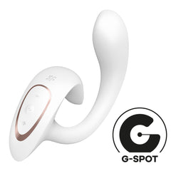 Satisfyer G For Goddess 1 Rabbit Vibrator - White