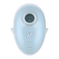 Satisfyer Cutie Ghost Air Pulse Vibrator - Blue
