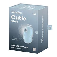 Satisfyer Cutie Ghost Air Pulse Vibrator - Blue