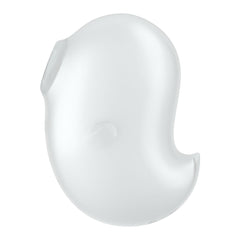 Satisfyer Cutie Ghost Air Pulse Vibrator - White