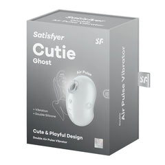 Satisfyer Cutie Ghost Air Pulse Vibrator - White