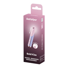 Satisfyer Bold Kiss - Air Pulse Stimulator Vibrator