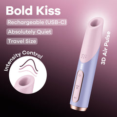 Satisfyer Bold Kiss - Air Pulse Stimulator Vibrator