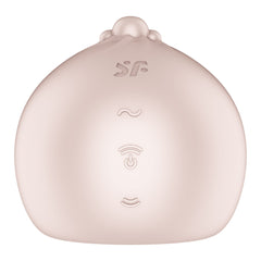 Satisfyer Mochi - Beige - Beige USB Rechargeable Air Pulse Stimulator