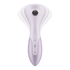 Satisfyer Wand-erful - Violet 15.8 cm USB Rechargeable Air Pulse Massage Wand