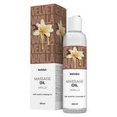 Satisfyer Massage Oil 250 ml Vanilla - Vanilla Scented Massage Oil - 250 ml Bottle