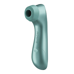 Satisfyer Pro 2+ Battery Series - Mint Green Air Pulse Clitoral Stimulator with Vibration
