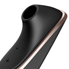 Satisfyer Traveler - Black - Black USB Rechargeable Air Pulse Clitoral Stimulator