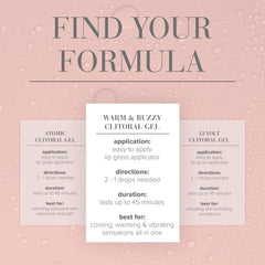 JO Warm & Buzzy Clitoral Stimulant - 10 mL - Warming Clitoral Stimulation Gel - 10 ml Tube