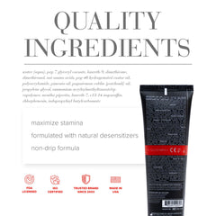 JO Prolonger Gel - 60 mL - Penis Desensitising Gel - 60 ml Tube