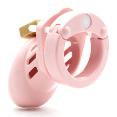 CB-6000S Chastity Cock Cage Kit - Pink