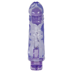 Adam & Eve Chubby Fun Thick Vibrator - Purple 9''