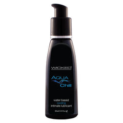 Wicked Aqua Chill Water-based Lubricant 60ml