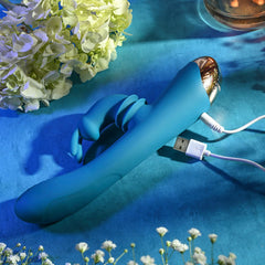 Adam & Eve SHIMMY & SHAKE VELVET RABBIT VIBRATOR