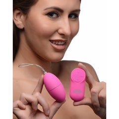 Frisky Scrambler - Pink Vibrating Egg with Wireless Remote