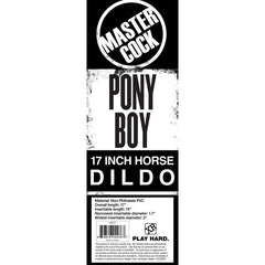Master Cock Pony Boy Giant Dildo