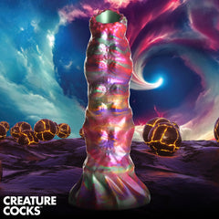 Creature Cocks Larva Silicone Alien Dildo with Eggs