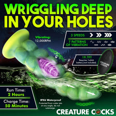 Creature Cocks Squirmer Thrusting Fantasy Dildo
