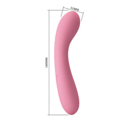 Party Up JOHN Flexible Vibe - Pink - Pink 16 cm USB Rechargeable Vibrator