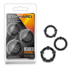 Stay Hard Beaded Cock rings