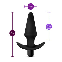 Anal Adventures Platinum Vibrating Butt Plug