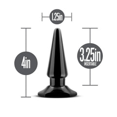 Anal Adventures Basic Vibrating Anal Pleaser Butt Plug