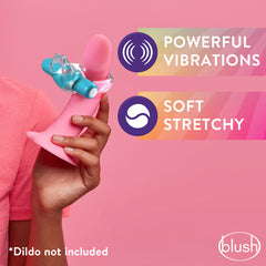 Play With Me Bull Vibrating C-Ring With Rabbit Ears