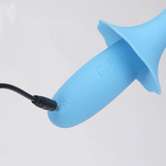 Maia SIENNA - Blue - Blue 15.2 cm USB Rechargeable Fluttering Bullet