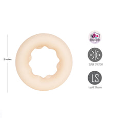 Maia GUNNER - Vanilla - Flesh Cock Ring