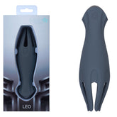 Maia LEO - Grey - Grey USB Rechargeable Penis Head Tickler