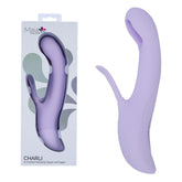 Maia CHARLI - Lavender 22.9 cm USB Rechargeable Flapping & Tapping Rabbit Vibrator