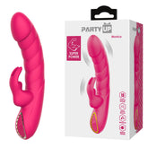 Party Up MONICA - Pink - Pink 15.8 cm USB Rechargeable Rabbit Vibrator