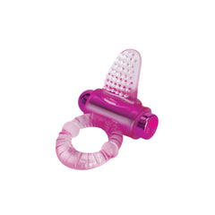 Rechargeable Lick It Pleasure Cock Ring